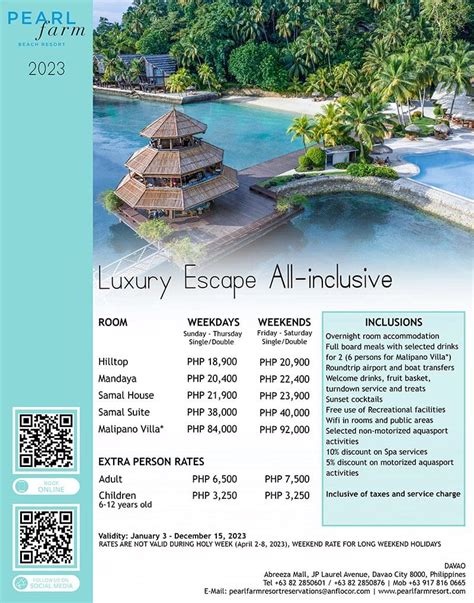 PEARL FARM BEACH RESORT Promo .
